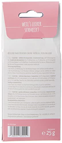 MjAMjAM - Premium Katzensnack - Snackbox - delikate Riesengarnelen 1er Pack (1 x 25 g), naturbelassen ganz ohne synthetische Konservierungsstoffe