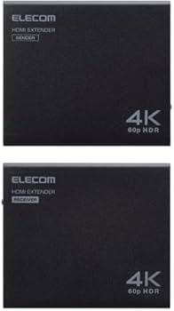 Amazon | エレコム HDMIエクステンダー （4K60Hz対応) 最大70mの延長