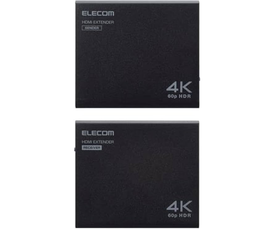 新品◆エレコム4K60Hz HDMIエクステンダー VEX-HD4KP1001A HDMI(R)エクステンダー(4K60Hz対応) - VEX-HD4KP1001A