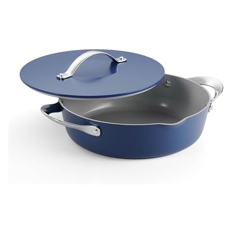 Poêle céramique Tramontina Fiora 4,25 Qt Cover