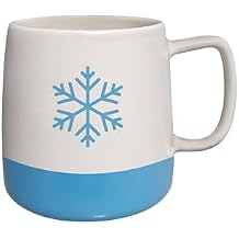 NativePath Ceramic Snowflake Mug - 14 oz