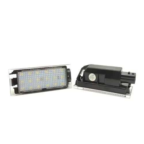 Luces para matrícula de coche de 2 piezas compatibles con Master y Vel Satis