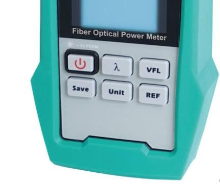 Medidor de potencia fibra óptica tipo almacenamiento MT-7603-C (con batería)