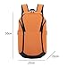 harayaa Basketball Backpack Bag Equipment Bag Football Bag Softball Bag Volleyball Bag Oxford Cloth Separate Ball Compartment Suitable for Outdoor Sports Gym, Orange