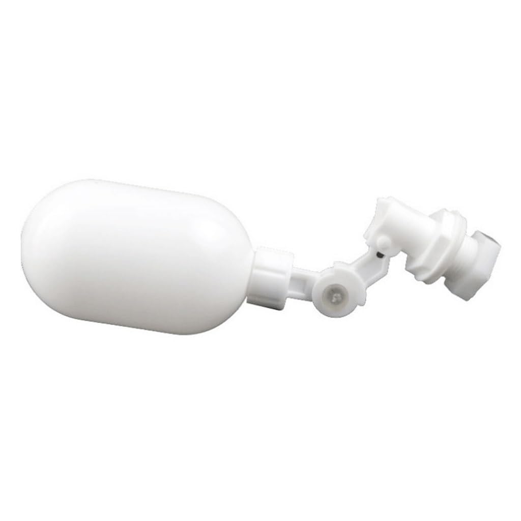 ACVACV 1/4" Inlet White Plastic Adjustable Auto Fill Float Ball Valve Water Control Switch, For Water Tower Water Tank Floats Valves