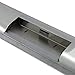 HECASA Rear Roll Pan Compatible with 1967-1972 Ford F100 Pickup Fleetside Models Truck Steel Rollpan with LED, Center Plate Box Electrophoresis