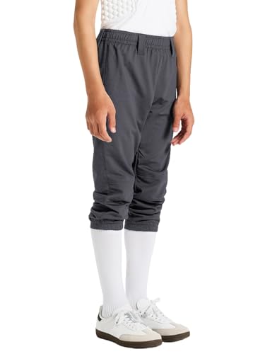 DEVOROPA 2T/3T/4T/5T to Youth Boys Baseball Pants Knicker Fit Toddler Kids Girls Softball Fast Pitch Tee Ball Pants2