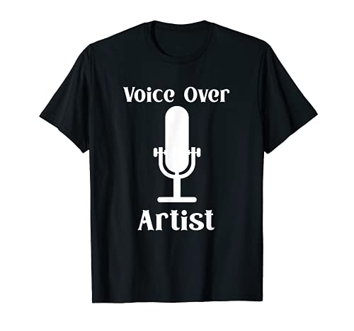 Voice Actors Tees Co. PHQ53XD0PMP Voice Over Microphone Voice Actors T Shirt T-Shirt cover