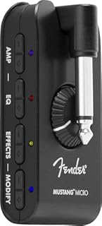 Fender Mustang Micro Headphone Amplifier, with 2-Year Warranty