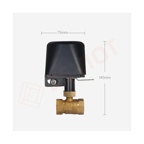 Válvula de bola inteligente TUYA DN15 WiFi Zigbee con brazo mecánico de seguridad 7
