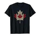 Vintage Canada Flag Shirt Maple Leaf Canadian Pride T-Shirt