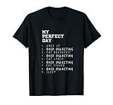 My Perfect Day Rock Collector Hobby Rock Collector T-Shirt