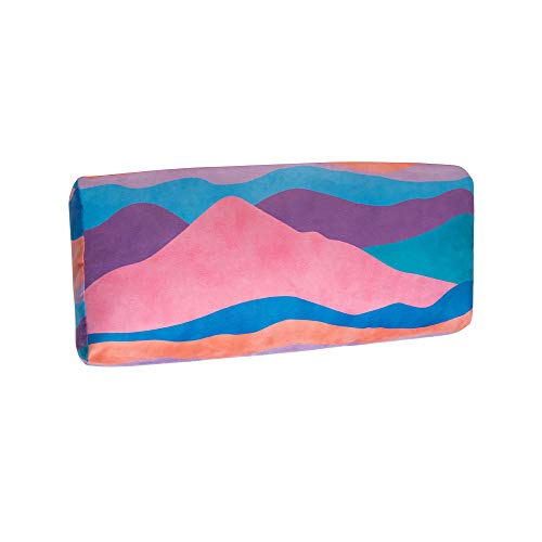 Yoga Design Lab The Yoga Bolster | Coussin de Yoga Confortable, Soutien, respectueux de l'environnement | Microfibre recyclée | Coton Naturel et Rembourrage en Mousse (Mexicana) Cover