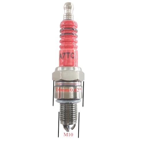 Image of A7TC Spark Plug For GY6 Engine - High-Performance Replacement for 49cc 50cc 70cc 110cc Taotao Coolster Kymco Scooter and ATV (1)
