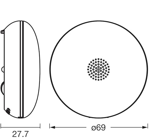 LEDVANCE SMART+ Sensor zur Wassererkennung mit WiFi-Technologie, weiß, Kunststoff