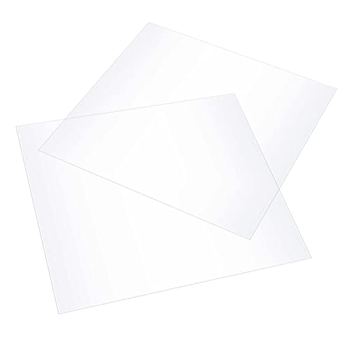 JAPCHET 50 Pcs 12 x 12 Inches PET Blank Stencil Sheets, 10 mil Acetate Sheets, Large Mylar Paper Sheets Template Material, Make Your Own Stencil for Vinyl Cutting Laser Cutting - Thumbnail 5