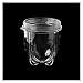 XIAOSU Juicer Mixer Becher Becher Klare Ersatzteile mit Ohr fit for 250w Zauberkugel