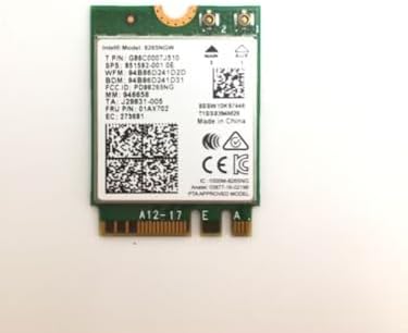 Scheda Wireless Intel 3168NGW 8260NGW 8265NGW 802.11AC Wifi