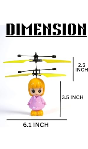 Image of Hand Sensor Drone for Kids Green | Gesture Control Flying Helicopter Toy with LED Lights | Rechargeable Indoor Flying Toy | Automatic Hover Safe Drone | Birthday Gift for Boys Girls (Kivsomo Toys Flying Toy Hand Sensor Helicopter)