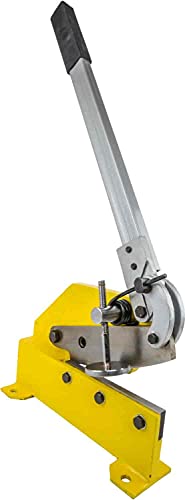 JEGS Metal Shear | 8” Blade | Shears 1/4 “ Sheet Metal & 1/2 “ Steel Rod | 24” Handle | Yellow Finish