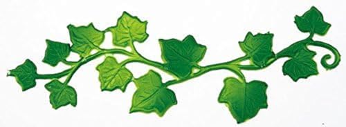 Wachsmotiv „Efeuranke', 12,5 x 4 cm, 1 Stück, nicht gelackt,...