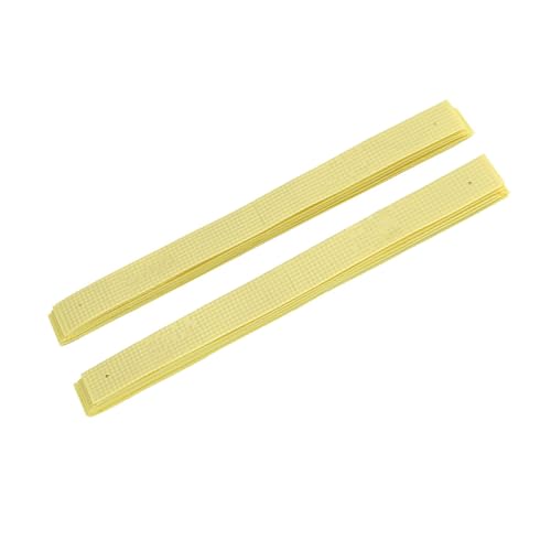 Tomvorks Varroa Killer, 40pcs Tira de Manhao Flivalinate Strip para Abejas para el Control de los ácaros, el y la Alimentación de los Insecticidas