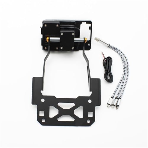 Support téléphone pour GPS moto BMW F850GS à alimentation filaire stable