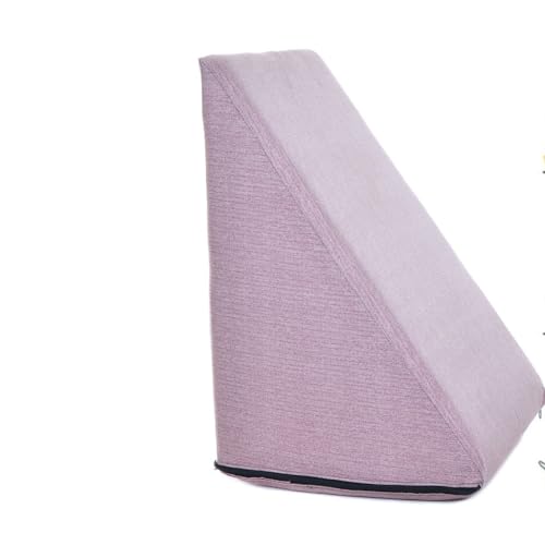 Qual o Melhor Encosto Triangular? Top 10 Melhores em 2025 6 Travesseiro Triangular Leitura Espuma Encosto Adulto Apoio Costas Anatômico (Rosa Claro)