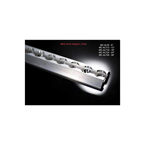 Moto Cinch 36” Angled Aluminum L-Track (Logistics or Airline Track)