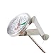 VIA CREMA Milk Frother Jug Thermometer for Coffee Machine Milk Frothing Pitcher