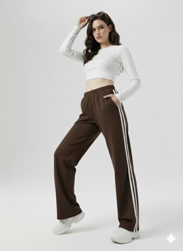 Image of FASHA Women's Joggers - High Waist Jogger Pants for Women - Gym Wear, Workout & Fitness Pants - Track Pants for Women - Stylish Casual Wear Joggers for Girls & Ladies-Pack of 1