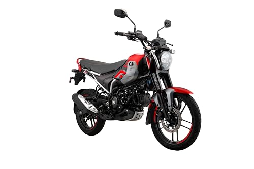 Image of Bajaj Freedom Cng 125 Disk Led Motorcycle /Motorbike - Racing Red - Ex-Showroom
