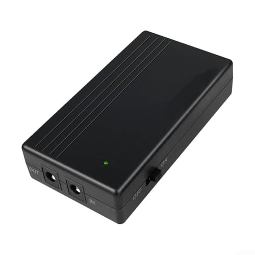 Mini ups Batteria di Backup, 7800MAh Gruppo di continuità, USB 5V/DC 12V Power Bank, per Router Wireless, Modem, Luce LED, Telecamera di Sicurezza, Smartphone e Altro