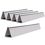 Flavorizer Bars for Weber Genesis 310, E310, E330, E320, S310, S320, S330, EP310, EP320, EP330 (With Front Control), 17.5 Inch 7620/7621 Stainless Heat Plates for Weber Genesis 300 Replacement Parts.