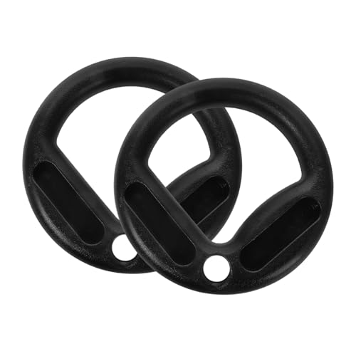 Anillas para ejercicio Yardwe 2pcs color negro
