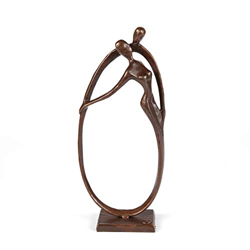 Escultura de Bronce Danya B Círculo de Amor