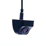 Flush Backup Camera, COOLINT CT-107B Mini OEM Style Solid Metal Housing 800TVL Untra HD Color Car Front/Side/Rear View Camera - 170 Degree - 0.01Lux Night Vision - 100% Waterproof IP69K