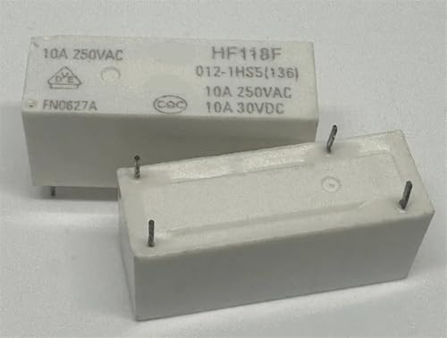 Relé electromecánico JQX-118F de 4 pines para reparación de electrodomésticos