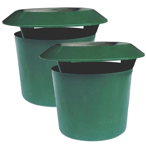 Atrapador de caracoles, caja ecológica para caracoles, trampa impermeable para caracoles para huertos, parcelas de verduras, jardines, contra caracoles