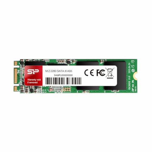 Image of SP Silicon Power Silicon Power SSD M.2 2280 3D TLC NAND 256GB SATA III 6Gbps A55 Series SP256GBSS3A55M28