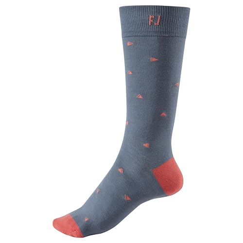 FootJoy Men's ProDry Crew Graphite/Coral Fashion Socks