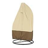 【Taille De La Housse De Chaise à œufs】S'adapte à la chaise à œufs avec support. Convient à la plupart des chaises à œufs suspendues de terrasse, des chaises à œufs pivotantes en osier et des chaises à dosettes.