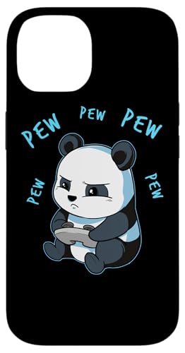 Netter Gaming Panda Pew �Q�[���\�t�g�E�F�A �R���s���[�^�v���[���[ �X�}�z�P�[�X iPhone 14 �p