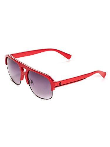 GUESS GG2140 Shiny Red oubliez l'éblouissement avec ces verres dégradés protecteurs