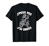 Je Peux Pas J'ai Cross Cool Tee Shirt Motocross