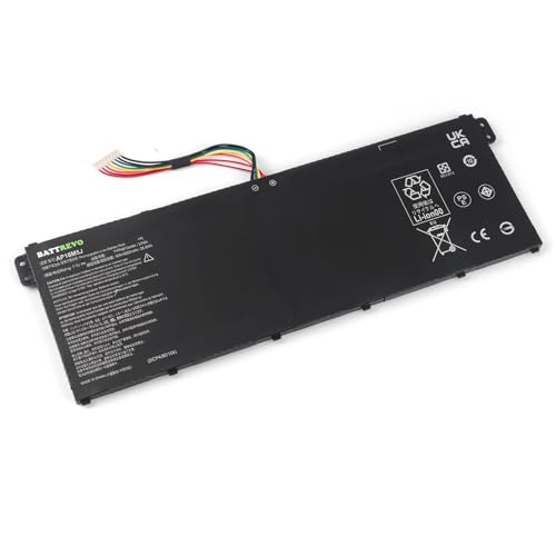 BATTREVO AP16M5J Batería de portátil para Acer Aspire 1 A114 31 A114 32 Aspire 3 A314 31 A314 32 A314 41 A315 21 A315 21G A315 31 A315 32 A315 33 A315 34 A315 35 A315 41 A315 41G A315 51 A315 53