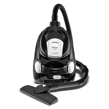 Aspirador de Pó Philco 1800W 2,2L Super Silencioso com Filtro Hepa PAS70 Preto 127V