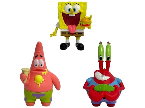 Bizak Bob Esponja Pack 3 Mini Figuras de 5 cm