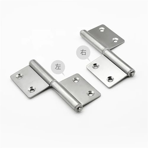 Charnière rotative avec roulements pour rénovation de porte droite - 4
