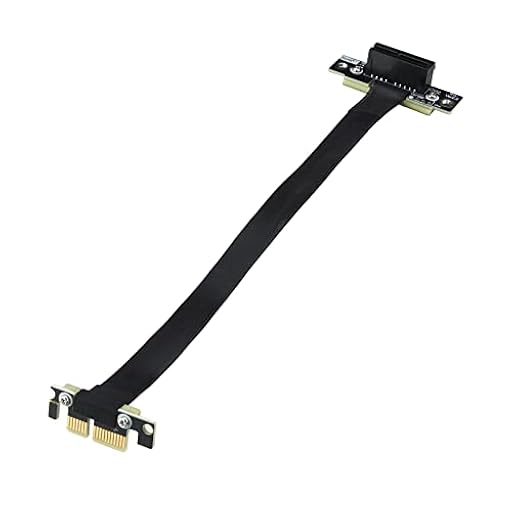 10Gtek PCI-e 3.0 Riser Kabel, X1 to X1, M to F, 90° to 90°, PCIe Extender Jumper for Graphics, Cable Length 20cm, P311MF5520 | Ya disponible en tu tienda friki favorita! En mundofriki.es! 10Gtek PCI-e 3.0 Riser Kabel, X1 to X1, M to F, 90° to 90°, PCIe Extender Jumper for Graphics, Cable Length 20cm, P311MF5520 | Ya disponible en tu tienda friki favorita! En mundofriki.es!
